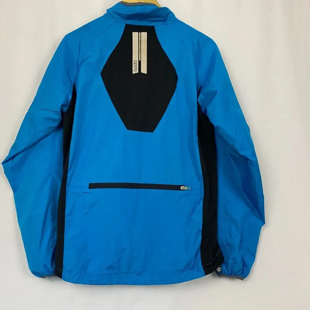 2117 of Sweden Jacket Men Large Blue Windbreaker Lightweight Full Zip Activewear